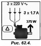 Мощность трехфазного двигателя